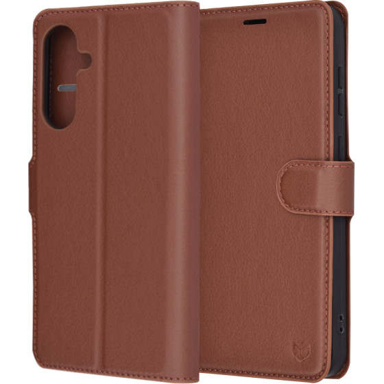 Techsuit - Leather Folio - Samsung Galaxy A56 5G - Brown