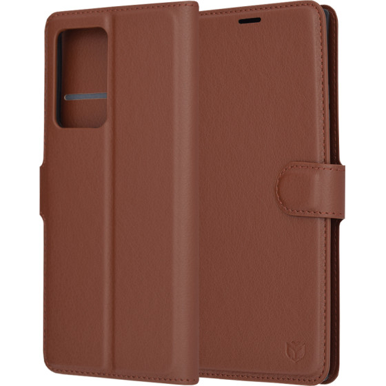 Techsuit - Leather Folio - Samsung Galaxy Note 20 Ultra / Note 20 Ultra 5G - Brown