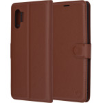Techsuit - Leather Folio - Samsung Galaxy Note 10 Plus / Note 10 Plus 5G - Brown