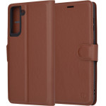 Techsuit - Leather Folio - Samsung Galaxy S21 5G - Brown