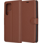 Techsuit - Leather Folio - Samsung Galaxy S22 Ultra 5G - Brown