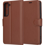 Techsuit - Leather Folio - Samsung Galaxy S22 5G - Brown