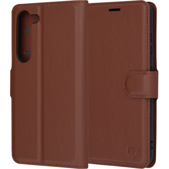 Techsuit - Leather Folio - Samsung Galaxy S23 - Brown