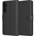 Techsuit - Leather Folio - Samsung Galaxy S23 FE - Black