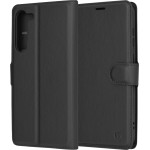 Techsuit - Leather Folio - Samsung Galaxy S23 Plus - Black