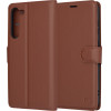 Techsuit - Leather Folio - Samsung Galaxy S23 Plus - Brown