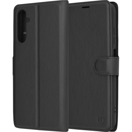 Techsuit - Leather Folio - Samsung Galaxy S24 - Black