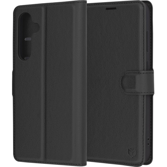 Techsuit - Leather Folio - Samsung Galaxy S24 FE - Black