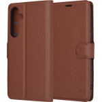 Techsuit - Leather Folio - Samsung Galaxy S24 Plus - Brown