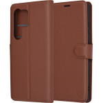Techsuit - Leather Folio - Samsung Galaxy S24 Ultra - Brown