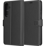 Techsuit - Leather Folio - Samsung Galaxy S25 Plus - Black