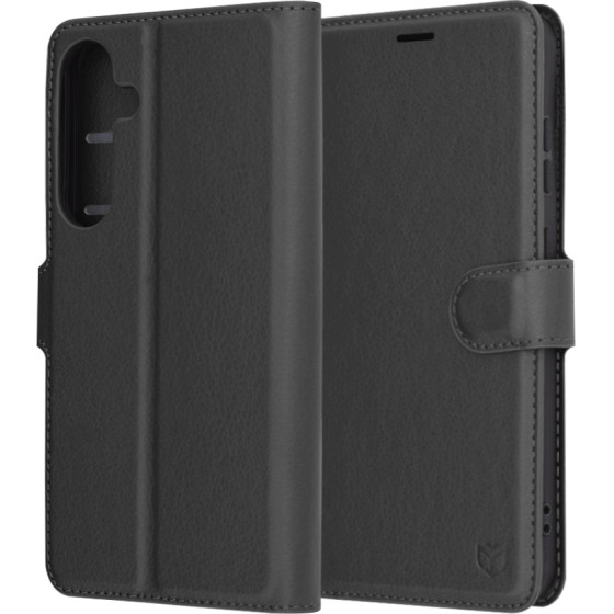 Techsuit - Leather Folio - Samsung Galaxy S25 Plus - Black