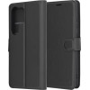 Techsuit - Leather Folio - Samsung Galaxy S25 Ultra - Black