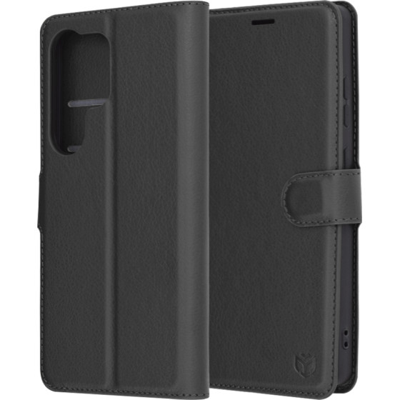 Techsuit - Leather Folio - Samsung Galaxy S25 Ultra - Black