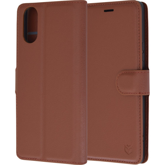 Techsuit - Leather Folio - Sony Xperia 10 VI - Brown