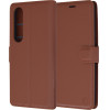 Techsuit - Leather Folio - Sony Xperia 1 VI - Brown