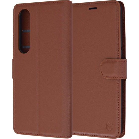 Techsuit - Leather Folio - Sony Xperia 1 VI - Brown