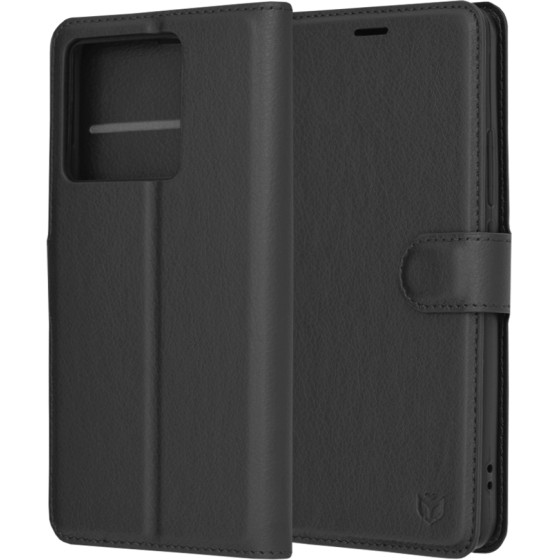 Techsuit - Leather Folio - Xiaomi 13T / 13T Pro - Black