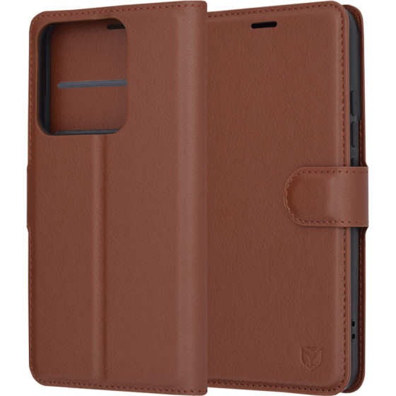Techsuit - Leather Folio - Xiaomi 14 - Brown