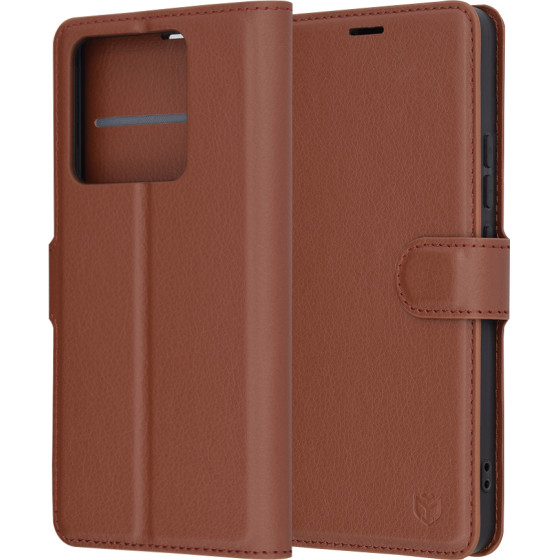 Techsuit - Leather Folio - Xiaomi 14T - Brown