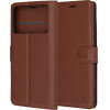 Techsuit - Leather Folio - Xiaomi Poco F6 Pro - Brown