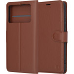 Techsuit - Leather Folio - Xiaomi Poco X6 Pro - Brown