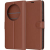 Techsuit - Leather Folio - Xiaomi Redmi 14C / Poco C75 - Brown