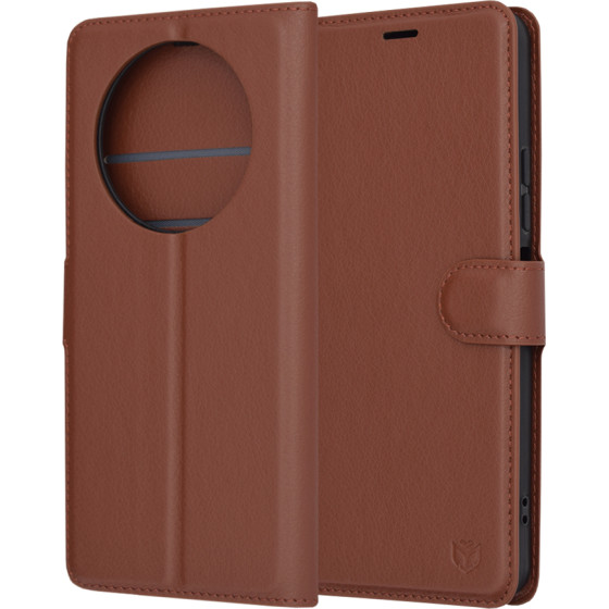 Techsuit - Leather Folio - Xiaomi Redmi A3 / Redmi A3x - Brown
