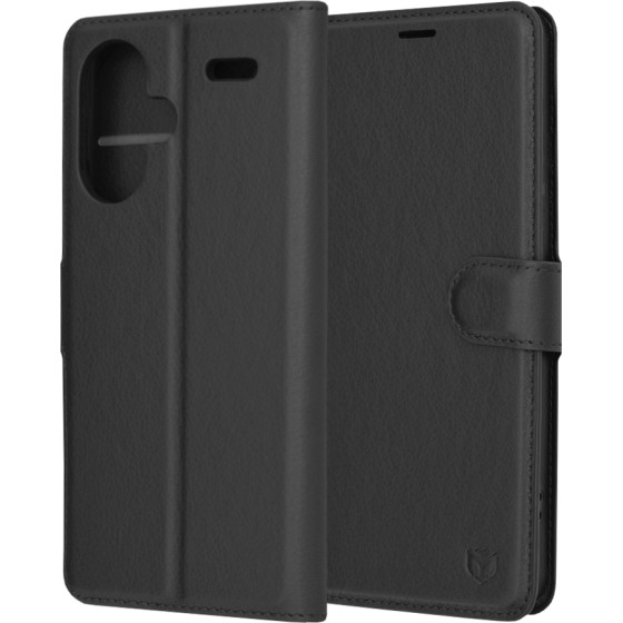 Techsuit - Leather Folio - Xiaomi Redmi Note 13 Pro+ 5G - Black