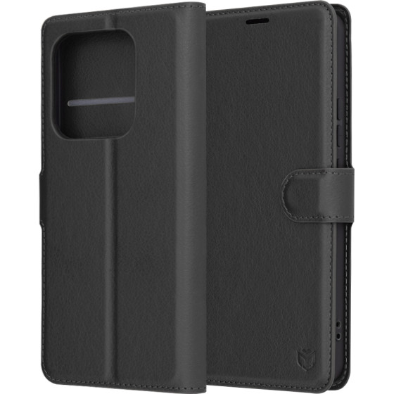 Techsuit - Leather Folio - Xiaomi Redmi Note 14 5G - Black