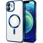 Techsuit - Luxury Crystal MagSafe - iPhone 12 - Deep Blue