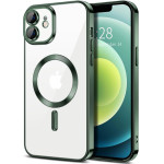 Techsuit - Luxury Crystal MagSafe - iPhone 12 - Deep Green