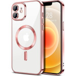 Techsuit - Luxury Crystal MagSafe - iPhone 12 - Pink