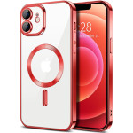 Techsuit - Luxury Crystal MagSafe - iPhone 12 - Red