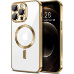 Techsuit - Luxury Crystal MagSafe - iPhone 12 Pro - Gold