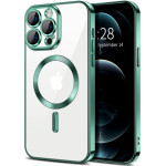 Techsuit - Luxury Crystal MagSafe - iPhone 12 Pro - Light Green