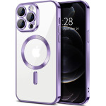 Techsuit - Luxury Crystal MagSafe - iPhone 12 Pro - Light Purple