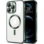 Techsuit - Luxury Crystal MagSafe - iPhone 12 Pro Max - Deep Green