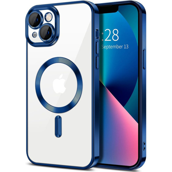 Techsuit - Luxury Crystal MagSafe - iPhone 13 - Deep Blue