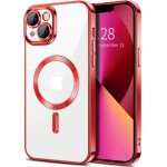 Techsuit - Luxury Crystal MagSafe - iPhone 13 - Red