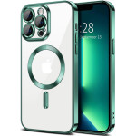 Techsuit - Luxury Crystal MagSafe - iPhone 13 Pro - Light Green