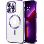 Techsuit - Luxury Crystal MagSafe - iPhone 13 Pro - Light Purple