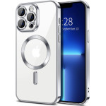 Techsuit - Luxury Crystal MagSafe - iPhone 13 Pro - Silver
