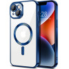 Techsuit - Luxury Crystal MagSafe - iPhone 14 - Deep Blue