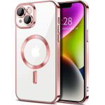 Techsuit - Luxury Crystal MagSafe - iPhone 14 - Pink