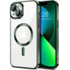 Techsuit - Luxury Crystal MagSafe - iPhone 14 Plus - Deep Green