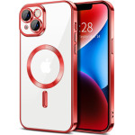 Techsuit - Luxury Crystal MagSafe - iPhone 14 Plus - Red