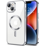 Techsuit - Luxury Crystal MagSafe - iPhone 14 Plus - Silver