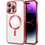Techsuit - Luxury Crystal MagSafe - iPhone 14 Pro - Red