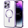 Techsuit - Luxury Crystal MagSafe - iPhone 14 Pro Max - Light Purple
